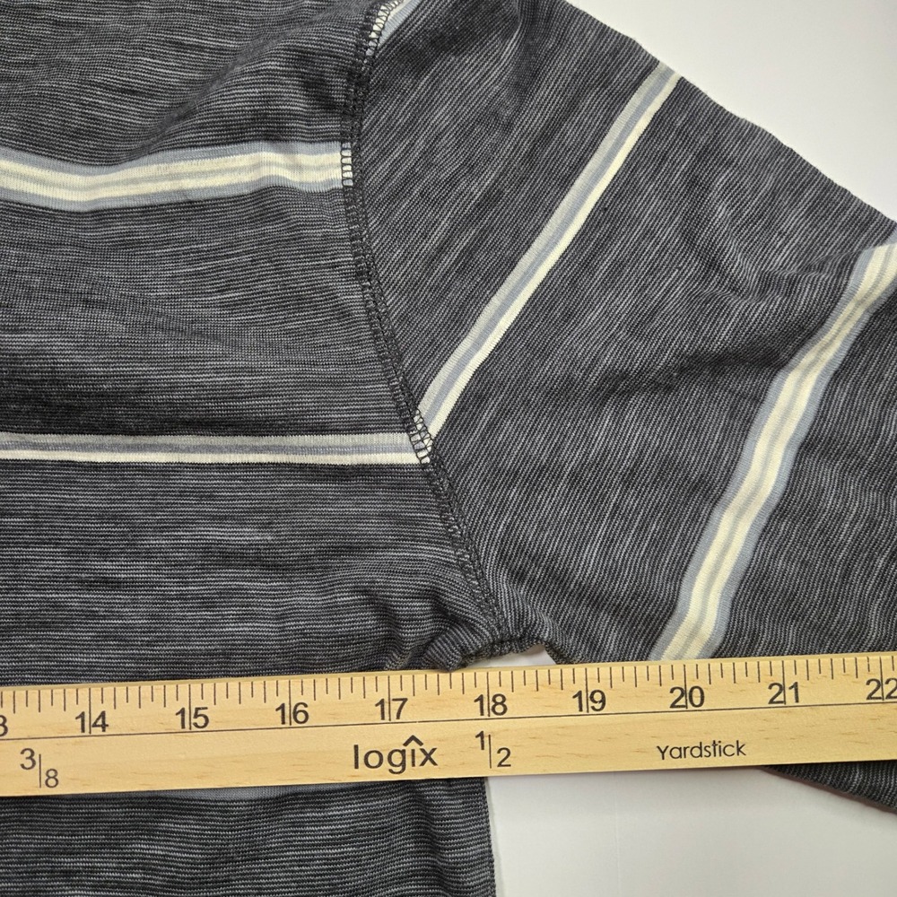 NWT Ocean Current Hoodie Men Medium Striped Casual Pullover Y2K style Loungewear - Picture 9 of 11